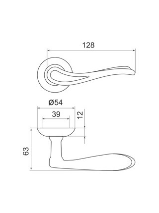 Stella LD28-1SN/CP-3 матовый никель/хром
